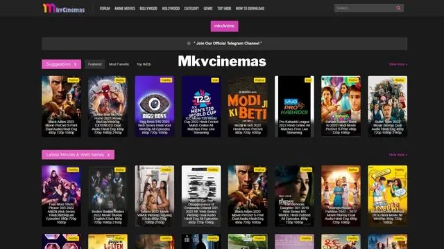 Mkvcinemas 2023 Download Bollywood Movies 