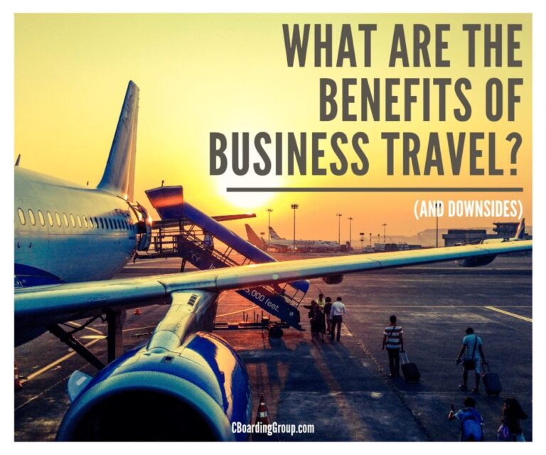 What are the business benefits of traveling to the United States?