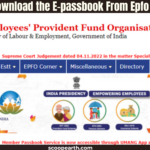How to Download the E-passbook From Epfo Website?
