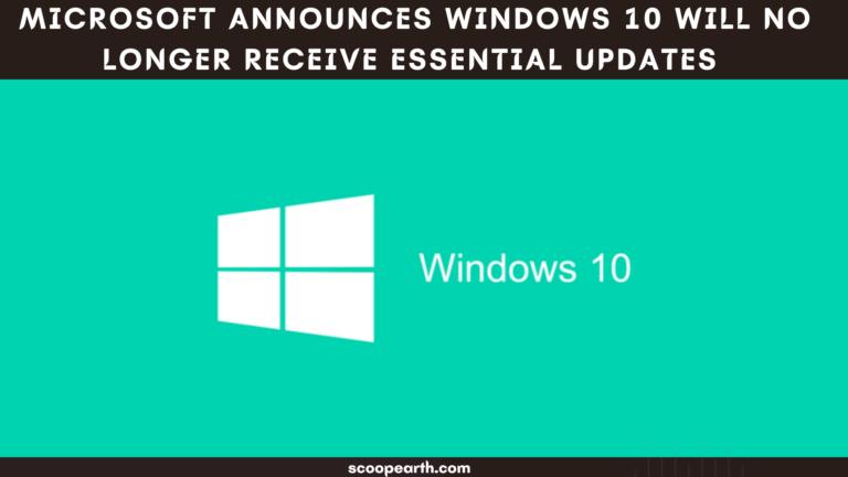 Microsoft has released a blog post where it mentions that the company doesn’t plan on sending software updates for Windows 10