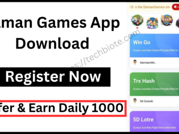 Daman Games App Download | Daman Games Apk ₹1000 Bonus