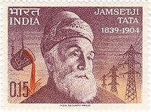 Stamp of Jamsetji Tata