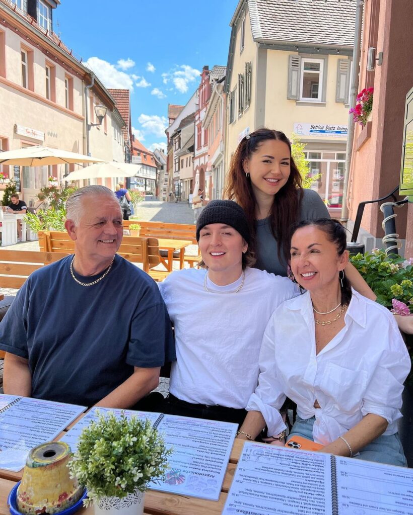 Anna Paul with her family image