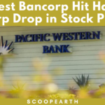 PacWest Bancorp, a United States bank, appears to be having problems