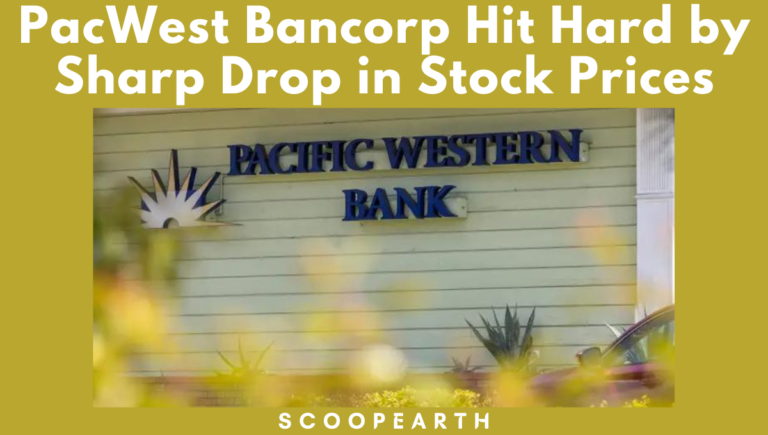 PacWest Bancorp, a United States bank, appears to be having problems