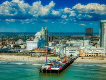 Get cheap flights to Atlantic City to enjoy a serene coastal vacation.