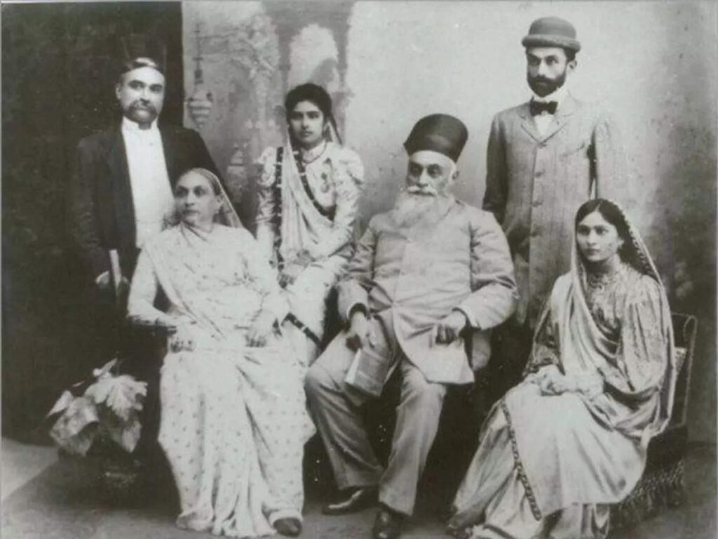 Jamsetji Tata's family pic