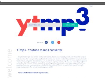Convert YouTube Videos to MP3 Simply with YTMP3.Page