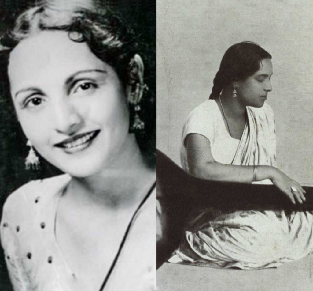 Actress Shobhana Samarth and Jaddanbai image