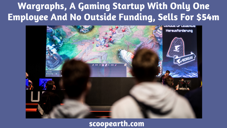 Wargraphs, A Gaming Startup With Only One Employee And No Outside Funding, Sells For $54m