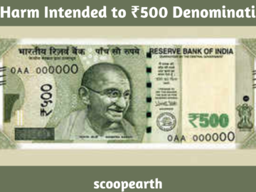 Government Clarifies: No Harm Intended to ₹500 Denominations