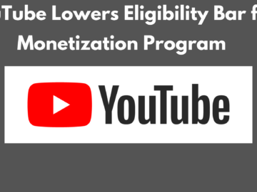 YouTube is removing restrictions from the YouTube Partner Program (YPP) to provide producers access to monetization options