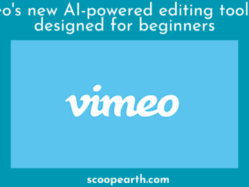 Vimeo, a platform for sharing and hosting videos, uses AI heavily