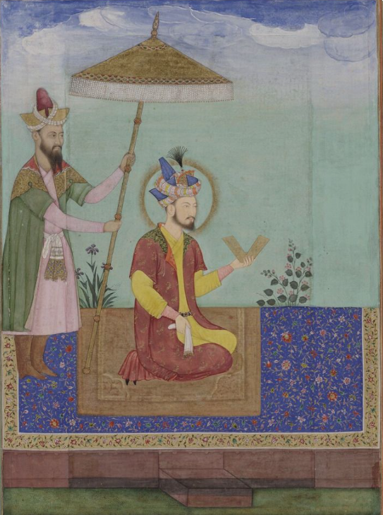 Humayun with an Attendant