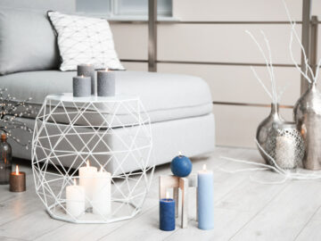 Home Decor: Enhancing Your Living Space with Geometry and Creative Candle Arrangements