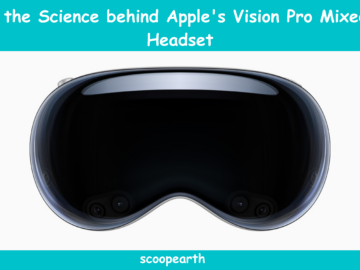 Science behind Apple's Vision Pro Mixed-Reality Headset