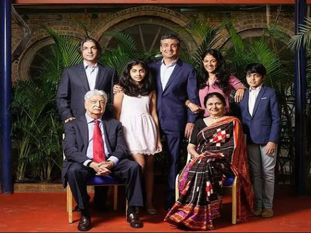 Tariq Premji with his family image