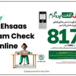 8171 Ehsaas Program Complaint Number