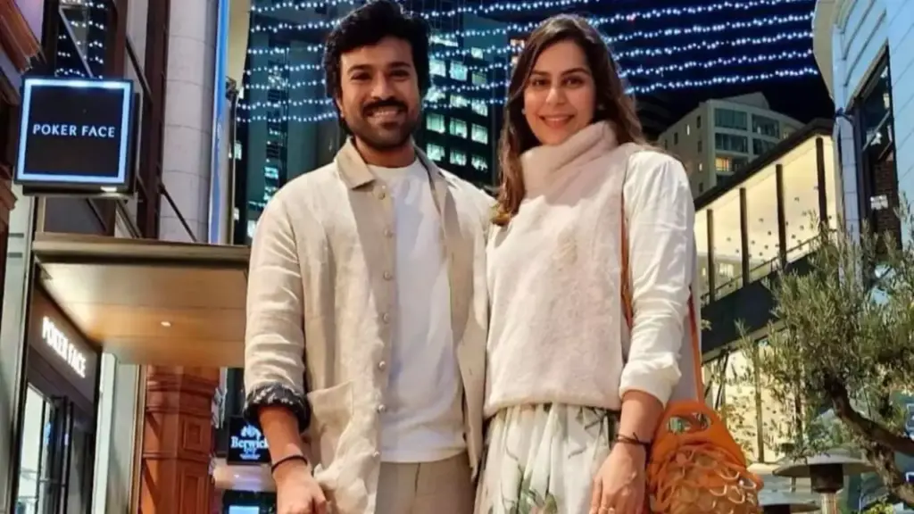 Ram Charan with his wife image