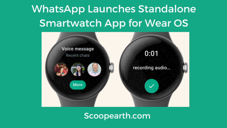 WhatsApp Launches Standalone Smartwatch App