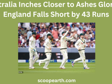 Australia Inches Closer to Ashes Glory as England Falls Short by 43 Runs