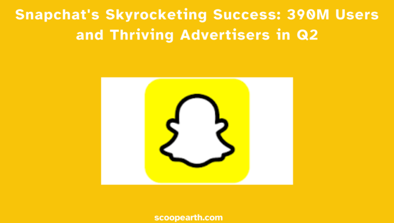 Snapchat keeps growing, with users close to 390M recorded recently, along with active advertisers in Q2