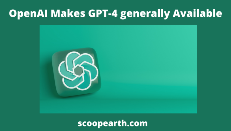 OpenAI, GPT-4, is now generally accessible via its API