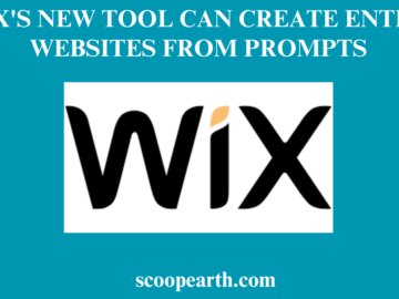 Wix is created a tool for website creation