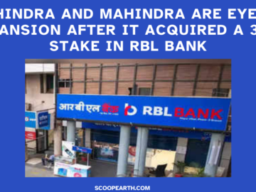 Mahindra & Mahindra (M&M) said it had purchased a 3.53 percent share in RBL Bank, a private-sector lender