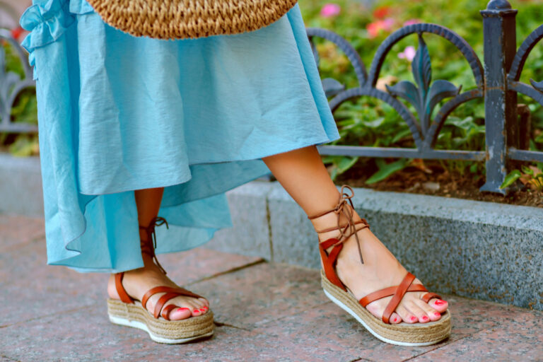 Maroon Wedge Sandals: Combining Style and Comfort for a Fashionable Look