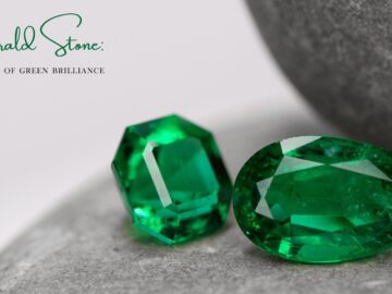 Emerald Stone: A Kaleidoscope of Green Brilliance