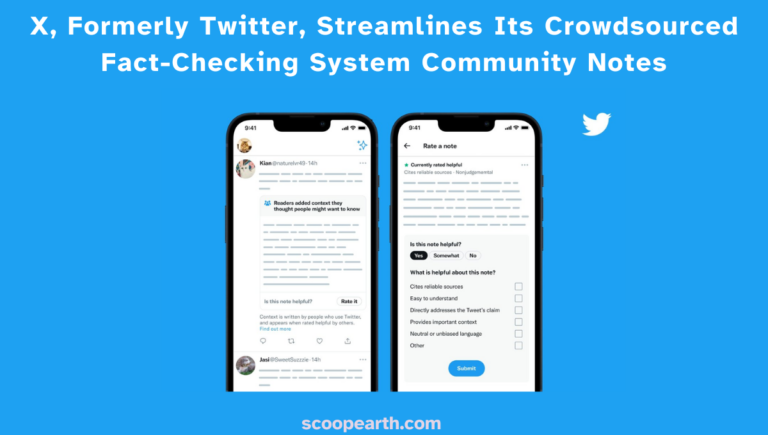 Twitter, is streamlining its community-based fact-checking function, Community Notes