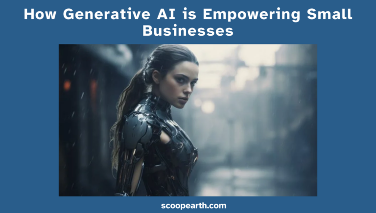 Small firms can get a competitive edge in the market by adopting generative AI