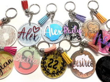 Custom Acrylic Keychains for Special Occasions