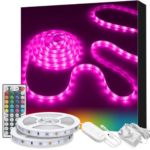 The Easy To Use LED Strip Light With Remote 