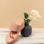 Embrace Elegance with Peach Wedges and Designer Sandals: A Perfect Blend of Style and Comfort