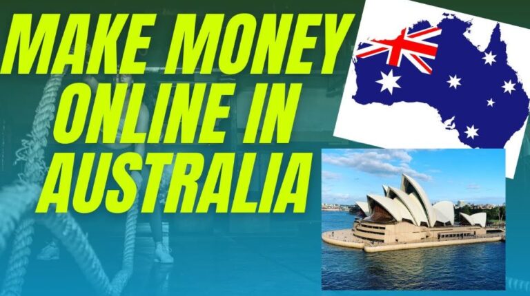 How to make money online in Australia