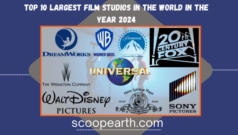 Top 10 Largest Film Studios in the World in the Year 2024