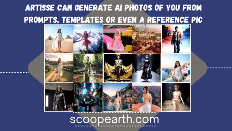 Artisse can generate AI photos of you from prompts, templates or even a reference pic
