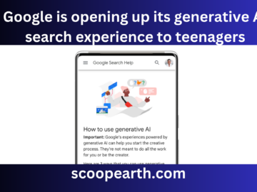 Google is opening up its generative AI search experience to teenagers