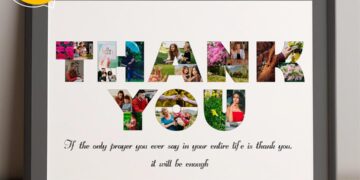 Give the Gift of Memories with a Thank You Letter Collage