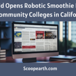 Robotic Smoothie Kiosks at Community Colleges in California