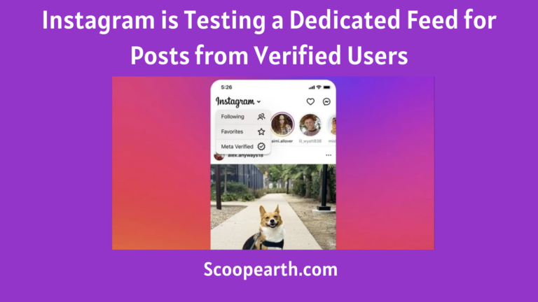 Instagram is Testing a Dedicated Feed for Posts from Verified Users