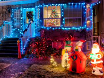 Sparkling Holiday: LED Luminaires Light Up Your Christmas Decorations