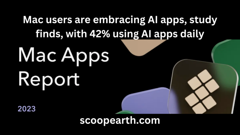 Mac users are embracing AI apps, study finds, with 42% using AI apps daily