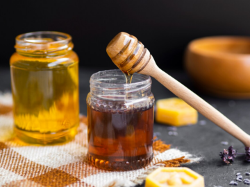 Image Source - Honey is a concentrated solution of naturally digested body sugars with Plant Metabolites of Source Flora collected from honey-bees