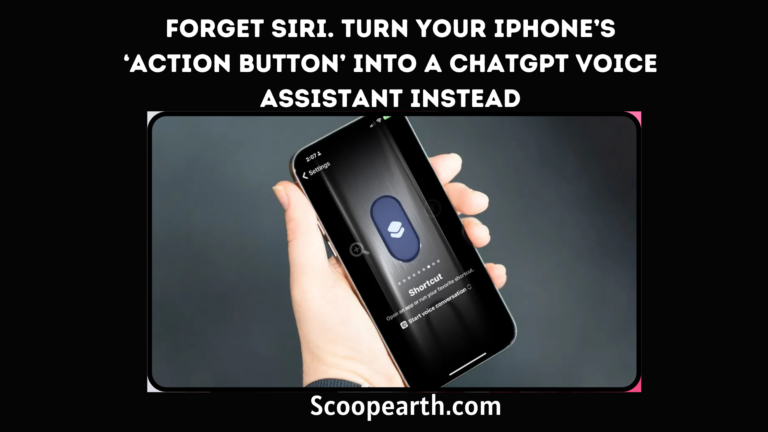 Forget Siri. Turn your iPhone’s ‘Action Button’ into a ChatGPT voice assistant instead