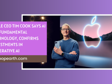 Apple CEO Tim Cook Says AI is a Fundamental Technology