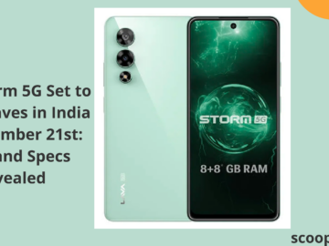 Lava Storm 5G Set to Make Waves in India on December 21st: Price and Specs Revealed