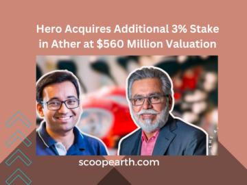 Hero Acquires Additional 3% Stake in Ather at $560 Million Valuation